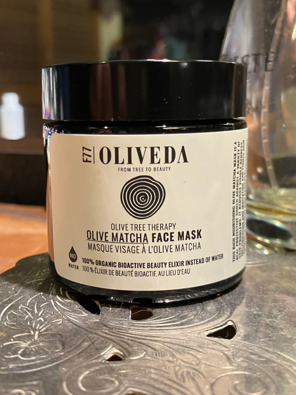 Oliveda Olive Matcha Face Mask – Organic Olive Green Skincare